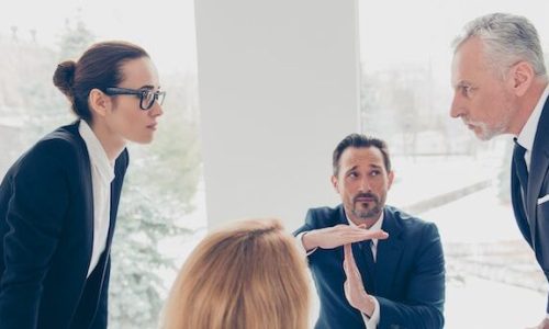 Dealing with aggression at work